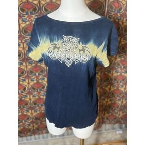 Easy Rider Tie Dye T-Shirt Southern Steel Ladies Motorcycle Biker XL